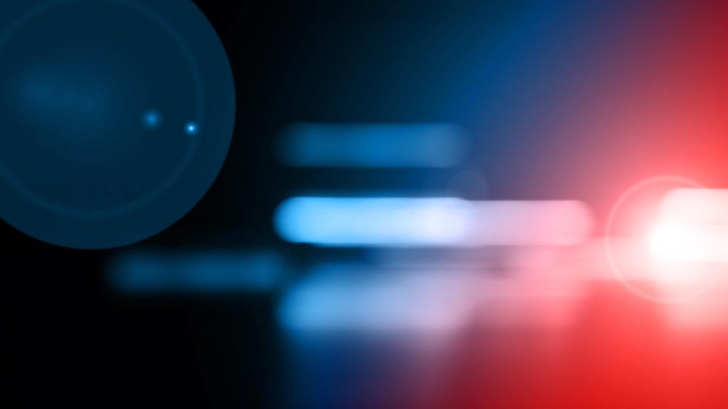 Abstract emergency vehicle lights