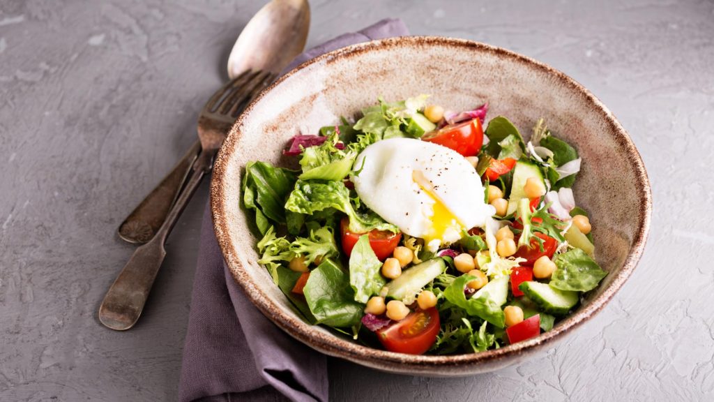 Photo of a healthy southern-style salad